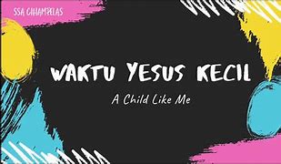 Yesus Waktu Kecil Mengalami